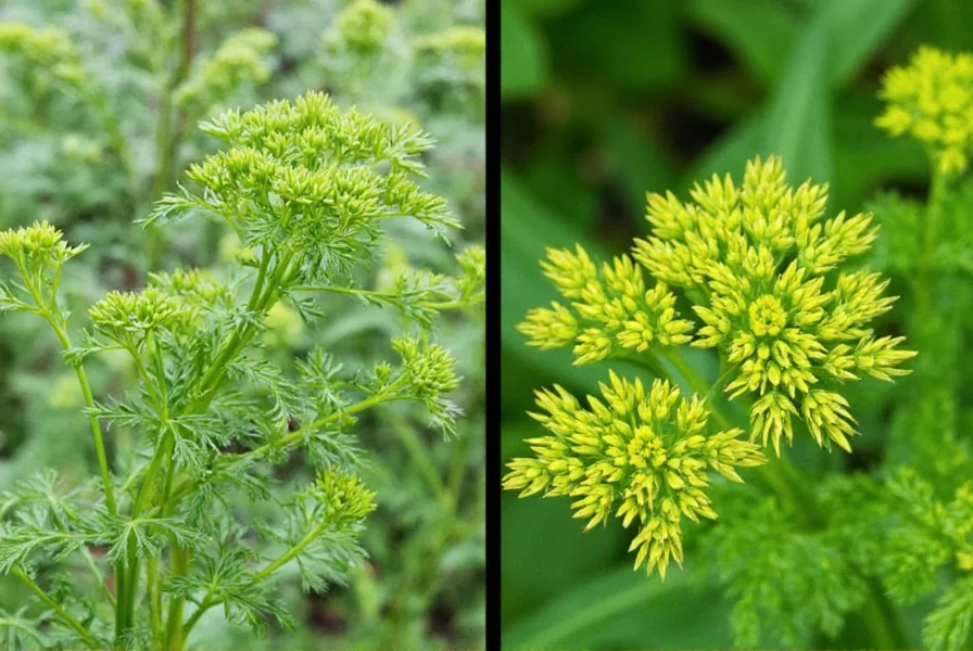 Fennel plant in garden