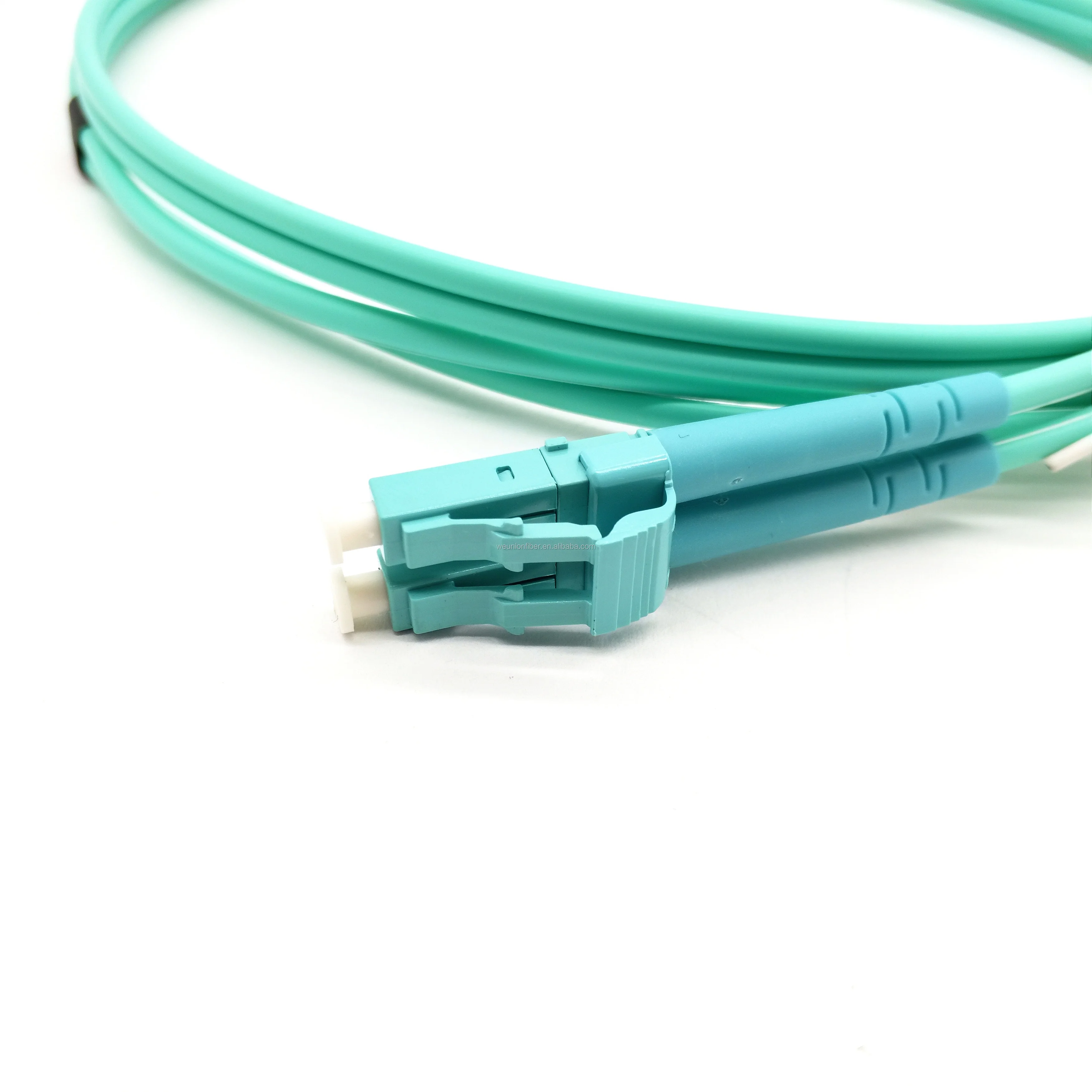 15M Fiber Patchcord Multimode MM 50/125um OM3 PVC Jacket 2.0mm Duplex LC- LC Optic Patch cord - ANKUX.COM