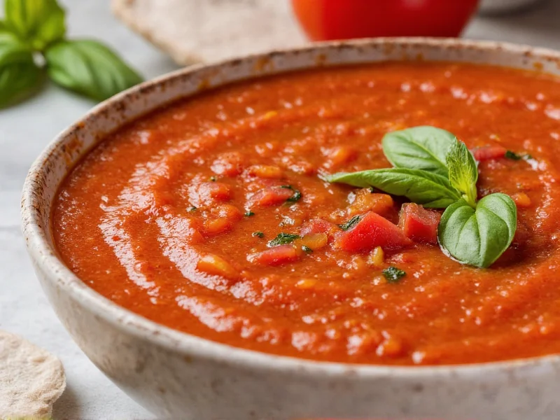 Fresh Tomato Basil Soup Recipe: Garden-to-Table Perfection