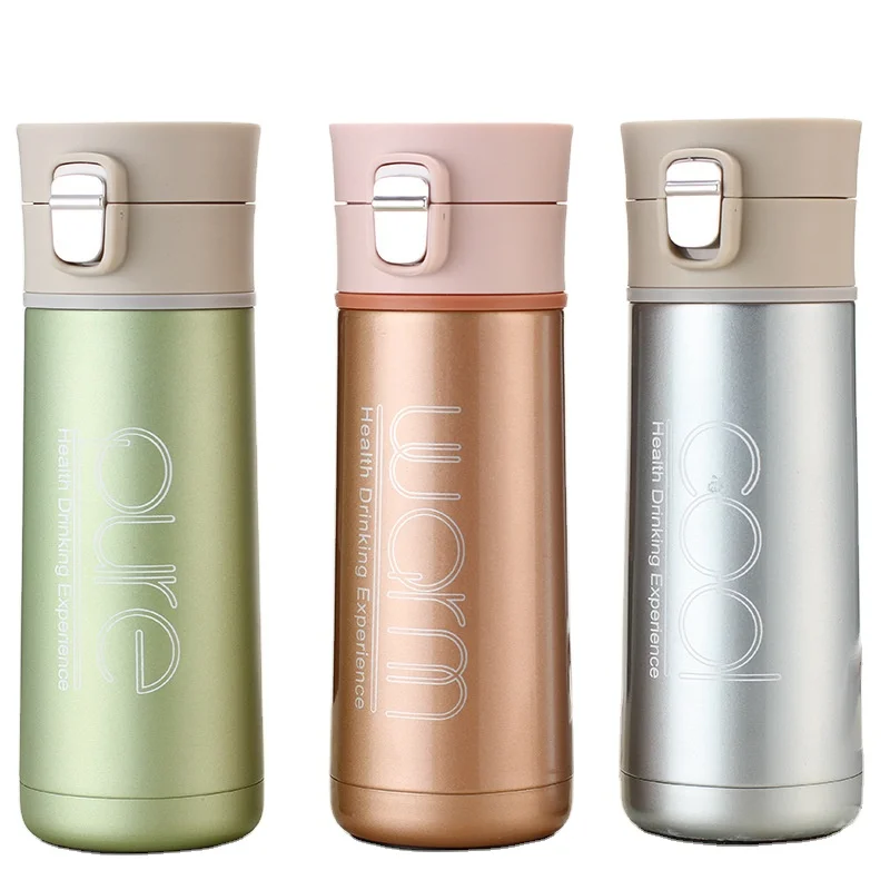 

Fashion 350ml/500ml Stainless Steel Vacuum Cup Coffee Tea Thermos Mug Thermal Bottle Thermocup Travel Drink Bottle, Orange/green/blue