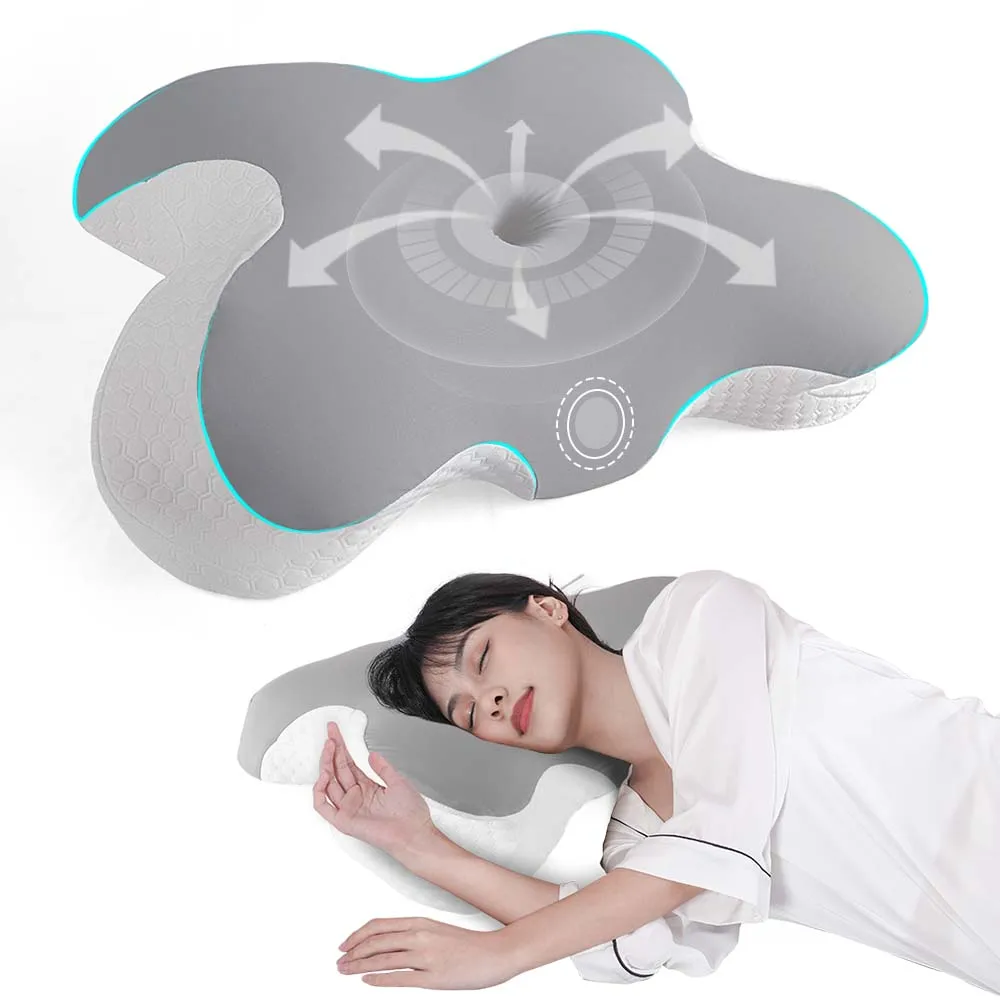 

2-3 days Ship 2023 New Design Airplane Shape Sleeping Pillow Orthopedic Pillow Fully Support Neck Shoulders Relaxing Bed Pillow