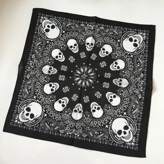 

2021 custom fashion 100% cotton printed bandana