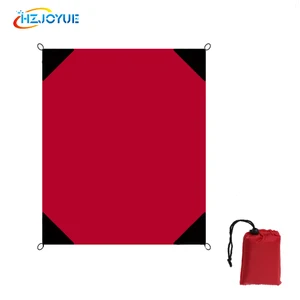 WIth Four Stakes Lightweight Picnic mat,Portable Compact Sand Proof Compact Beach Mat