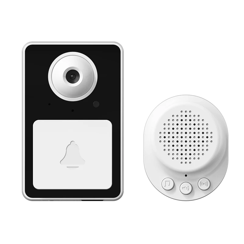 

Wireless Tuya Smart 1080P Battery Powered Outdoor Waterproof Remote Monitoring Smart Video Doorbell