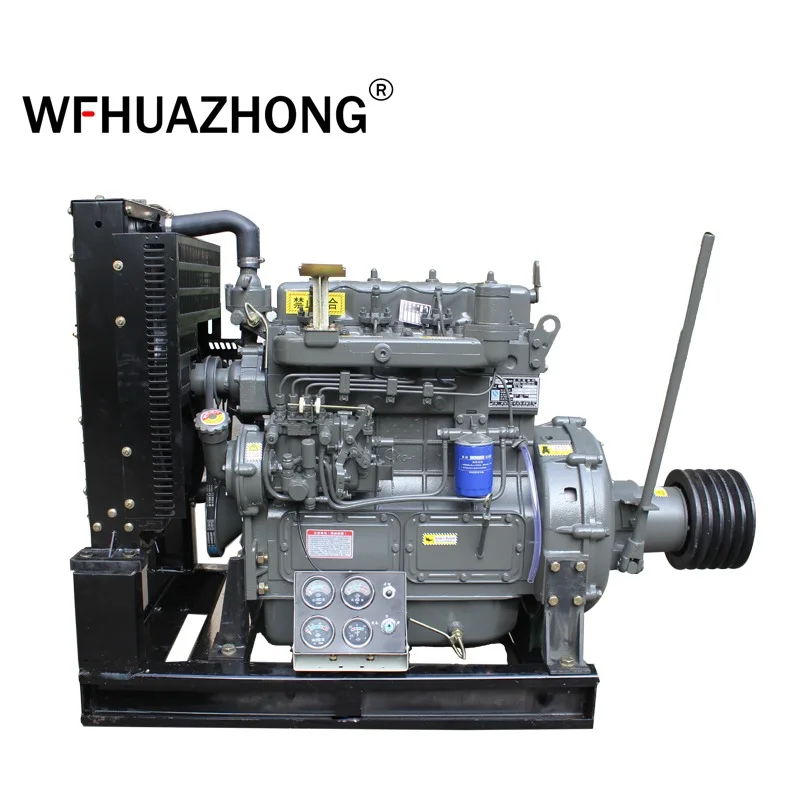 Stationary Machinery Engine Diesel With Clutch And Pulley For