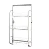 Large capacity refrigerator side hanging rack, increase a double-suction seasoning bottle storage rack, kitchen shelves set