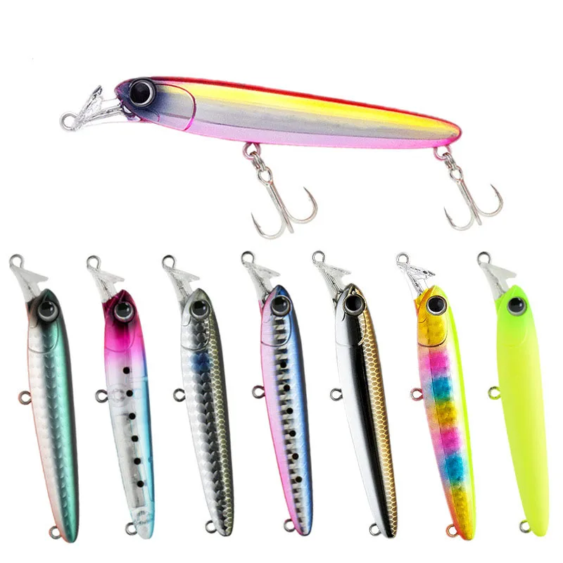 

Hot sale  hard plastic halco lures minnow fishing lure, 9 colors