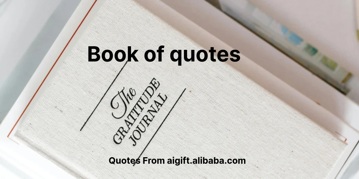 book of quotes