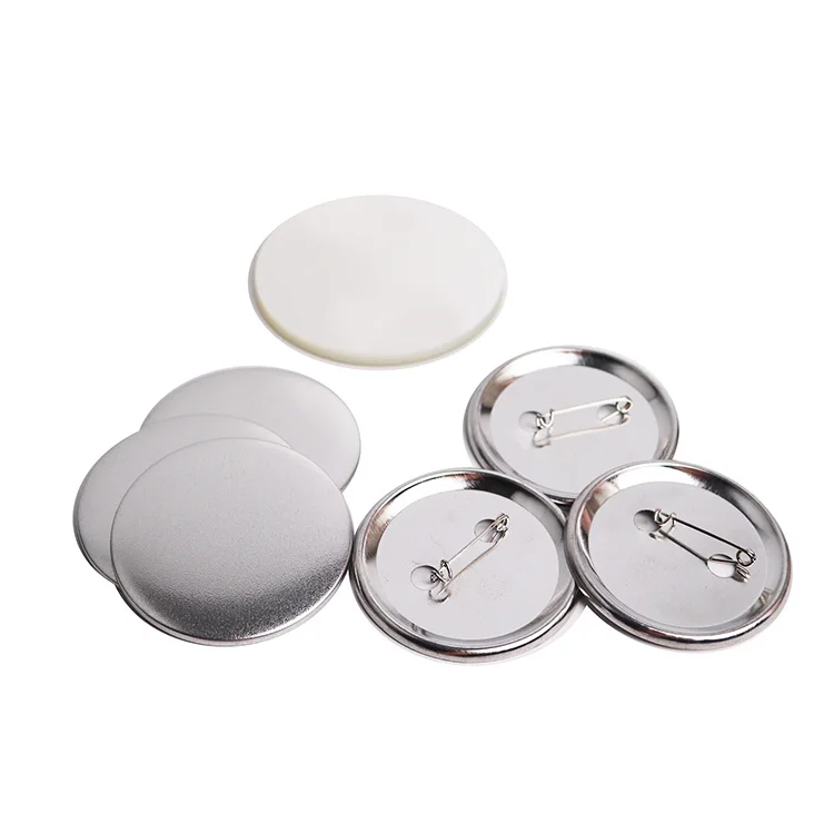 

2-1/4 Inch round pin back button supplies set with 1000pcs MOQ