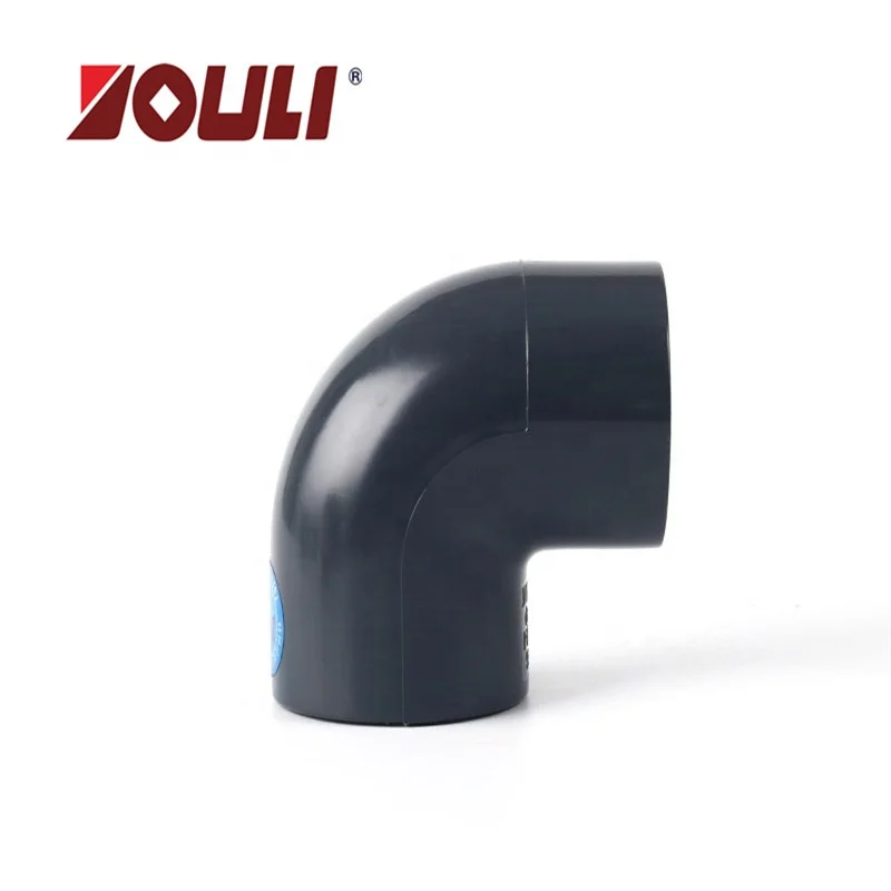 
MANUFACTURE ALL SIZES AVAILABLE BEST FITTING BEST PRICE 90 DEGREE 25MM UPVC ELBOW 