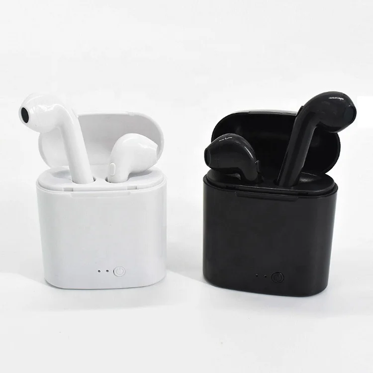 

Hot Sale i7 i8 i9 tws mini blue tooth 5.0 wireless stereo earphone earbuds, White, black or colors customized