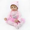 22inch Realistic Soft Silicone Newborn Baby Doll For Kids