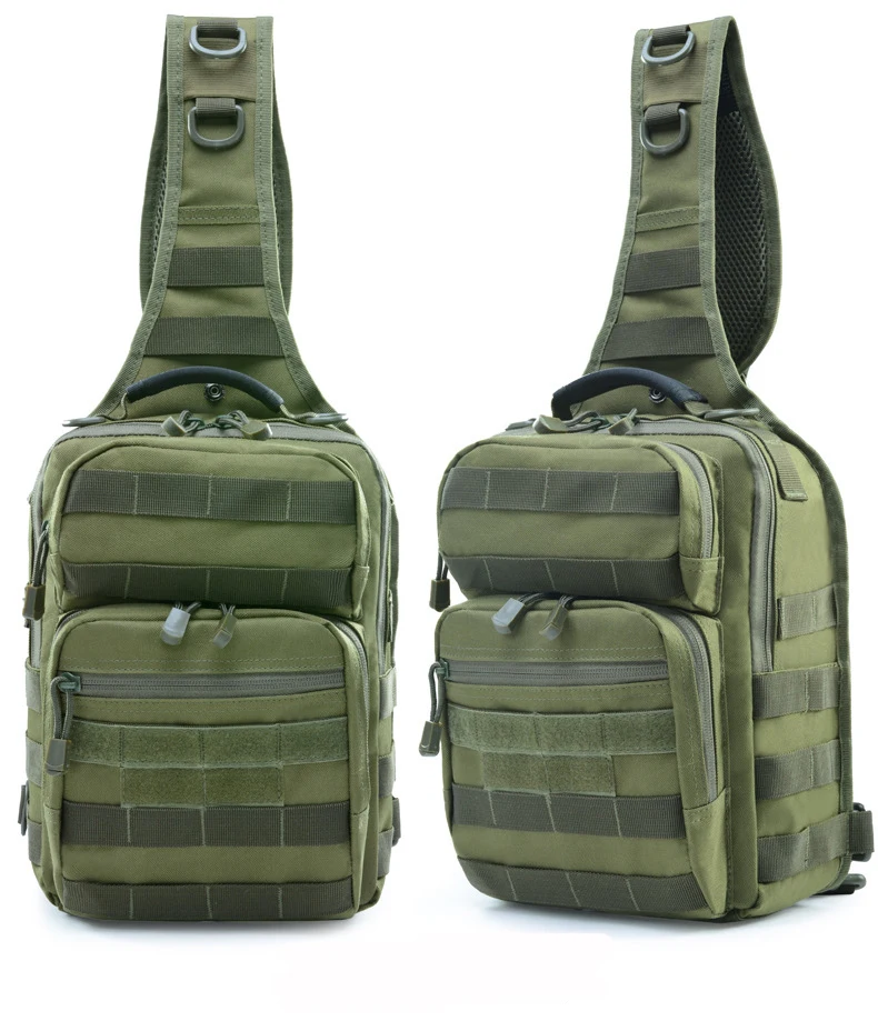 

Tactical Sling Backpack Military Rover Shoulder Sling Bag Pack Molle Assault Range Bag Day Pack