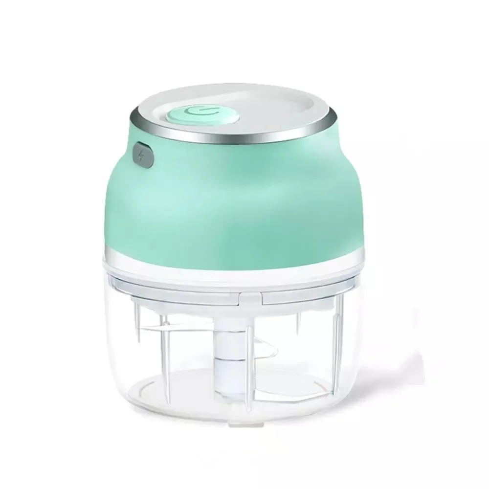 

AA427 Electric Garlic Masher Sturdy Durable Mini Crusher Chopper USB Charging Ginger Crusher Garlic Masher