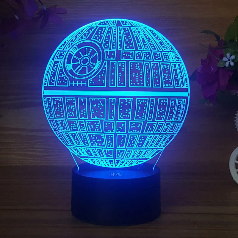 
home decor 3D LED Night Light 3D illusion led lamp Multi-colored Light 3D Hologram Illusion Desk Lamp 