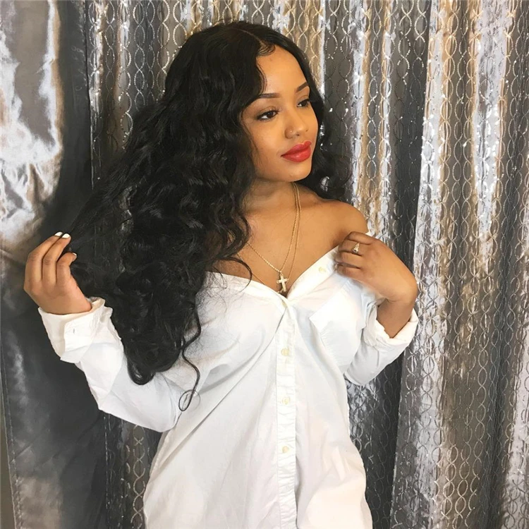 

high quality wholesale price deep wave hair bundles cuticle aligned hair vendors raw virgin brazilian hair, Natural color