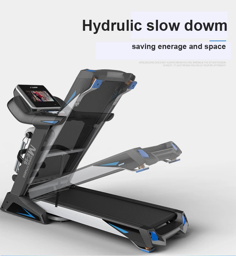 Multifunction Es6 Wide Running Belts Commercial Treadmill Cardio ...