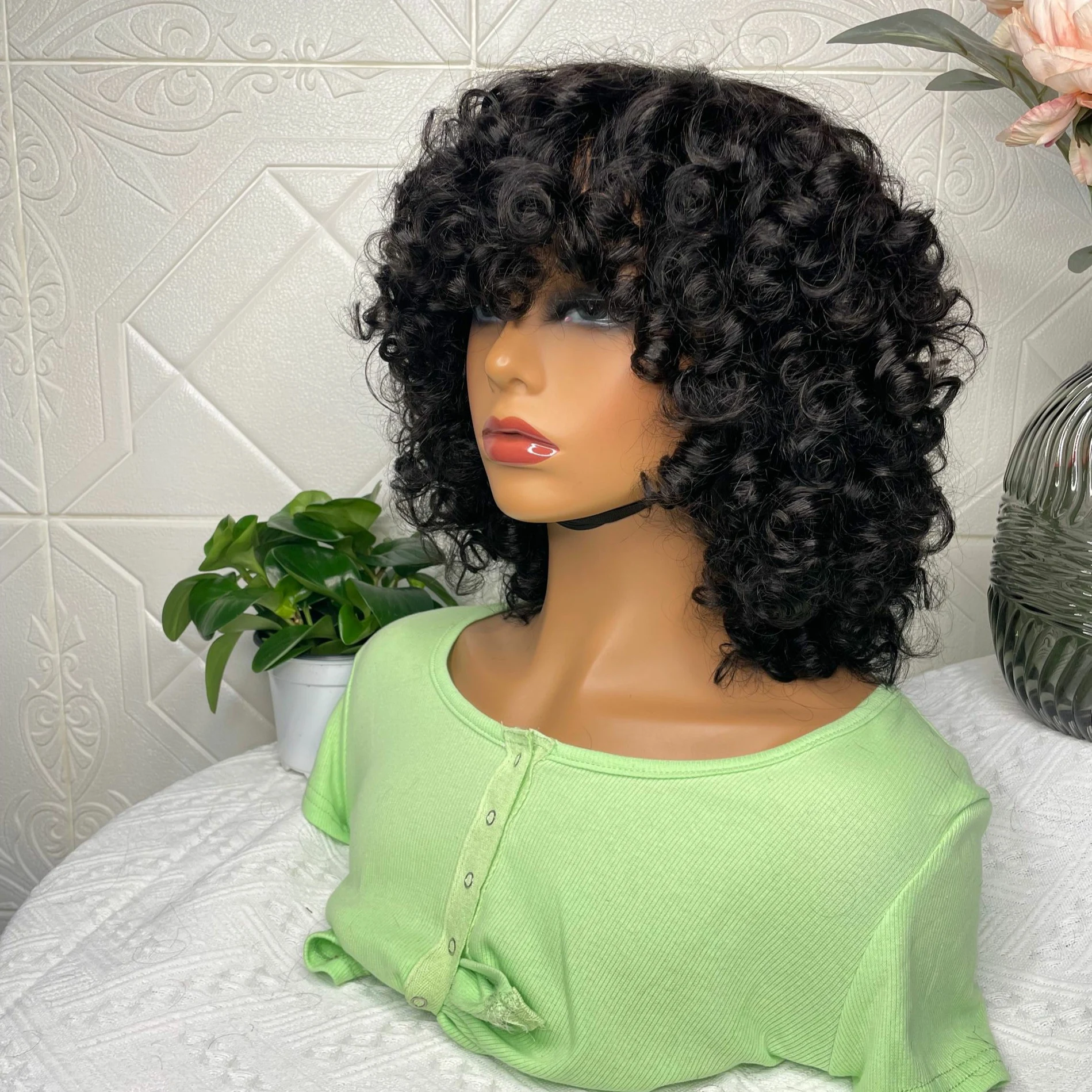 

MAYQUEEN Factory Wholesale Price HD Lace Front Deep Wave Wig Brazilian Virgin Human Hair Lace Front Wig For Black Women