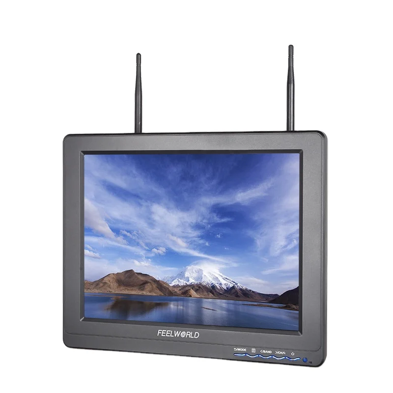 

12.1inch 4:3 fpv monitor with 5.8ghz wireless camera and receiver hdmi rca inputs