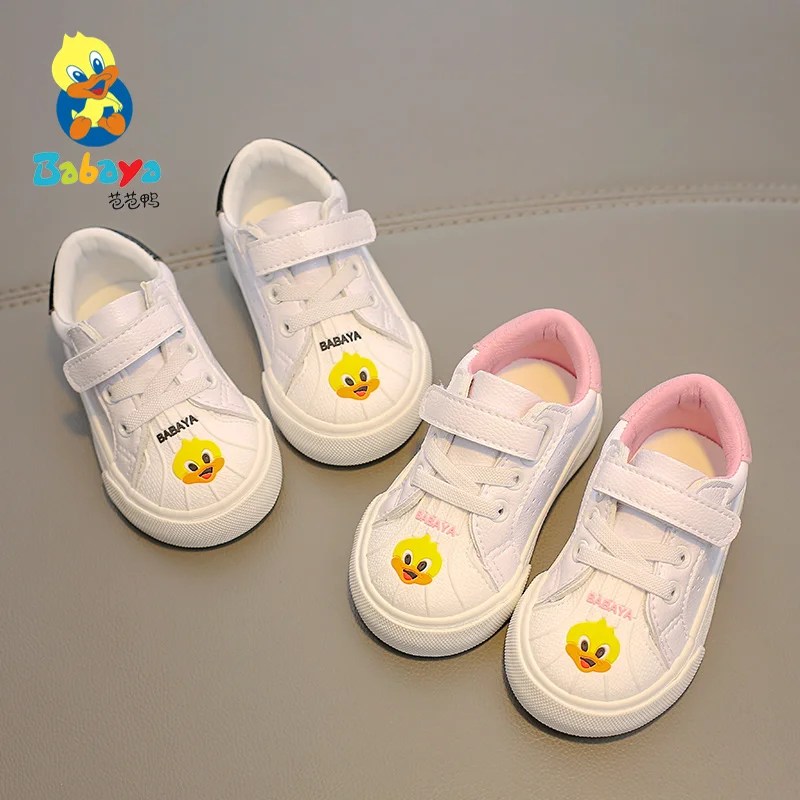 

8129-1 HUANQIU Pvc Breathable Dry Magic Tapes Microfiber Toddlers Casual Shoes For Kids, As picture