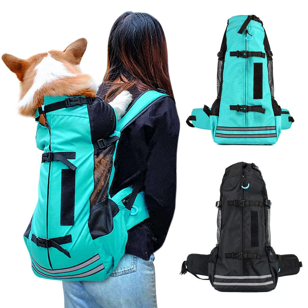 

Portable Pet Dog Carrier Outdoor Pet Puppy Shoulder Bag Handbag Travel Carrying Backpack For Small Dogs Cats Chihuahua Yorkie, Green/black