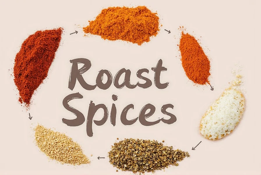 Various spice roasting tools