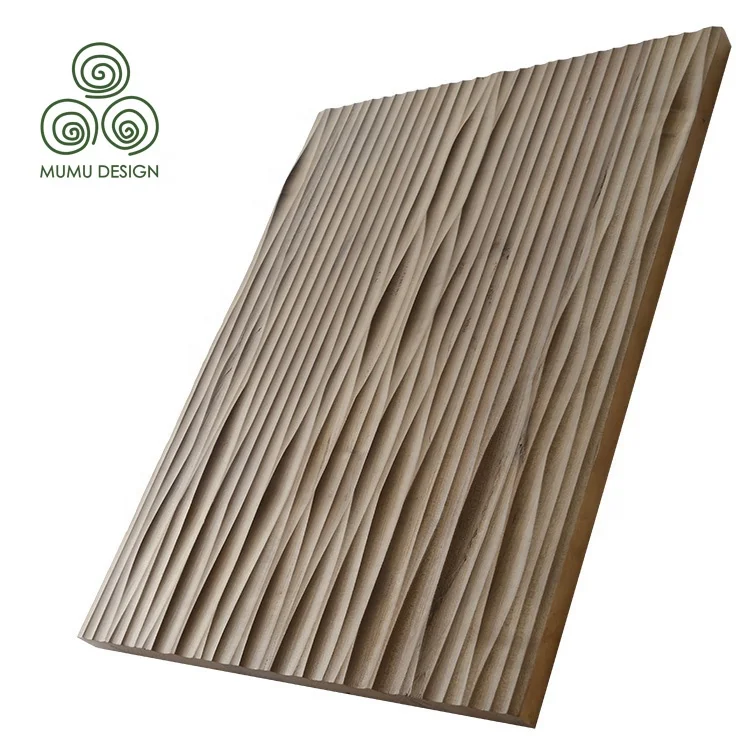 

Sandwich Decorative Residential Cladding Solid Wallboard Shower Wood Panel For Living Room