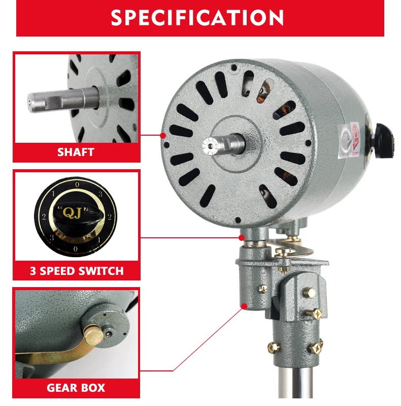 Industrial Standing Fan With 18"/20"/24"/26"30 Inch Heavy Duty