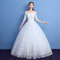 

2019 new come in popular marry wearing OEM sizes wedding dress lace