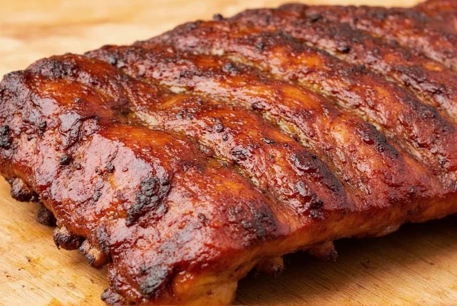 Close-up of silver membrane on ribs