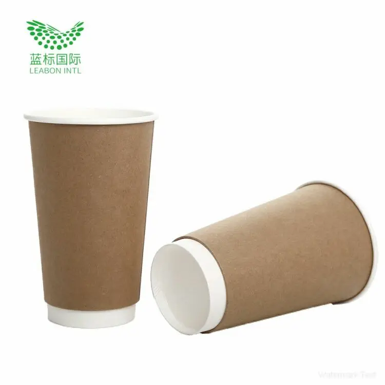 

Drinks Double Wall Paper Cup For Hot Tea Drink With Lid