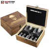 /product-detail/whiskey-stones-and-glasses-gift-set-whiskey-rocks-chilling-stones-in-premium-handmade-wooden-box-60739147137.html