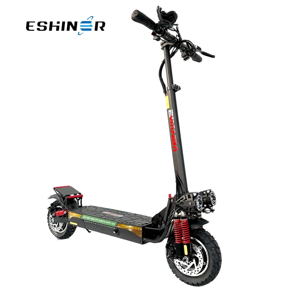 

hot selling ranges 50-60km 48v controller 10 inch tires adults 18ah 50km/h max speed eu warehouse electric scooter for sale