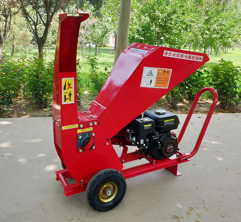 Mobile Wood Crusher Diesel Branch Garden Shredder Wood Chipper Machines ...