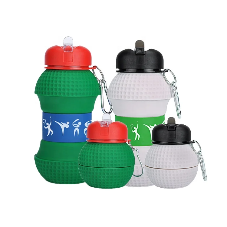 

Collapsible Foldable BPA Free LFGB Approved Portable Water Bottle for Sports, Any color color is accepted