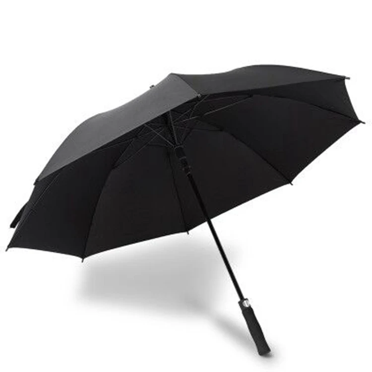 New 2019 new design large 62 inch stromproof golf umbrella with uv