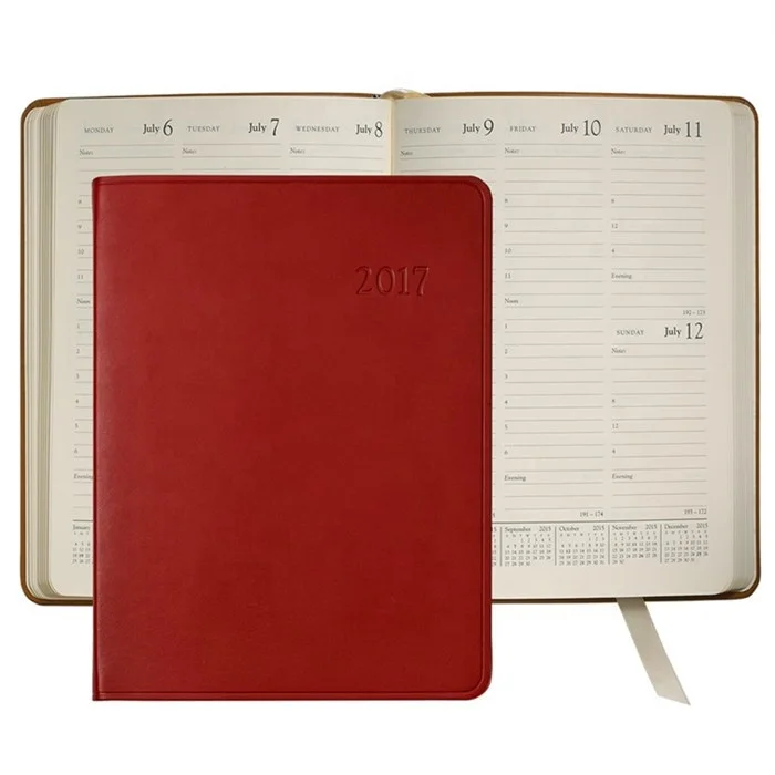 leather desk planner