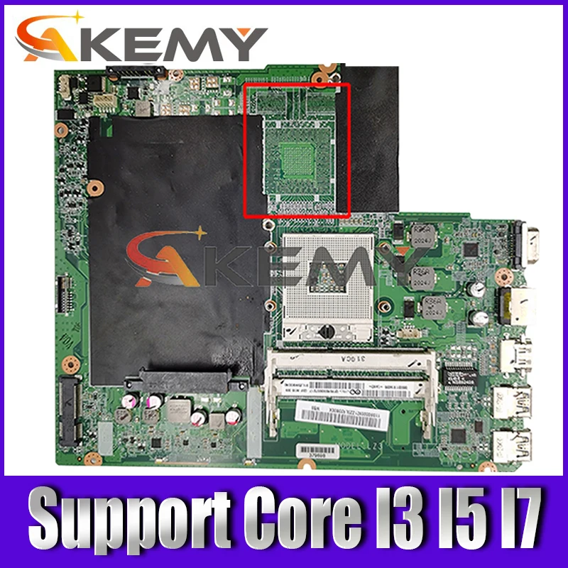 

Laptop motherboard For Ideapad Z580 Support Core I3 I5 I7 Mainboard DA0LZ3MB6G0 90000107 SLJ8E