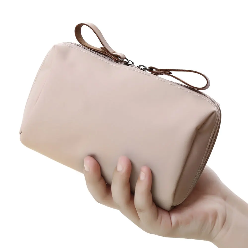 

Wholesale Good Quality PU Portable Travel Women Cosmetic Bag Hot Design Waterproof Makeup Bag, 4 colors