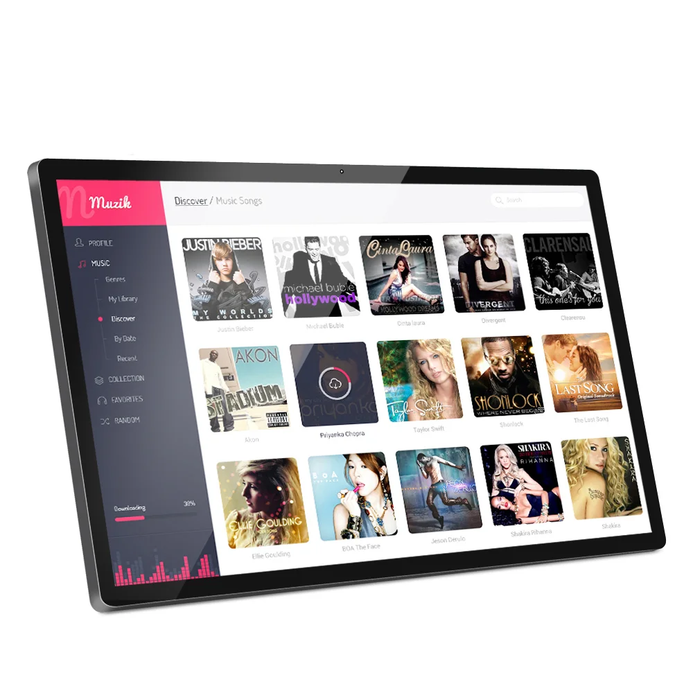 

Vesa Mounting Digital Signage  4GB RAM RK3399 Android 9.0 Tablet With Wifi