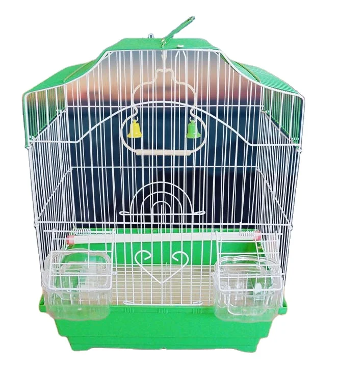 

Wholesale Chinese Import Large Wedding steel wires Decorative Breeding pet Bird Cage Birds, Green/yellow/red/orange