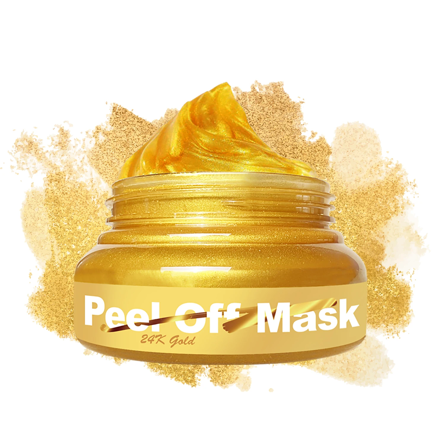 

Private Label Peel Off Facial Mask Gold Mask 150ml With Repair Serum 24K Gold For Face Peel Off Masks