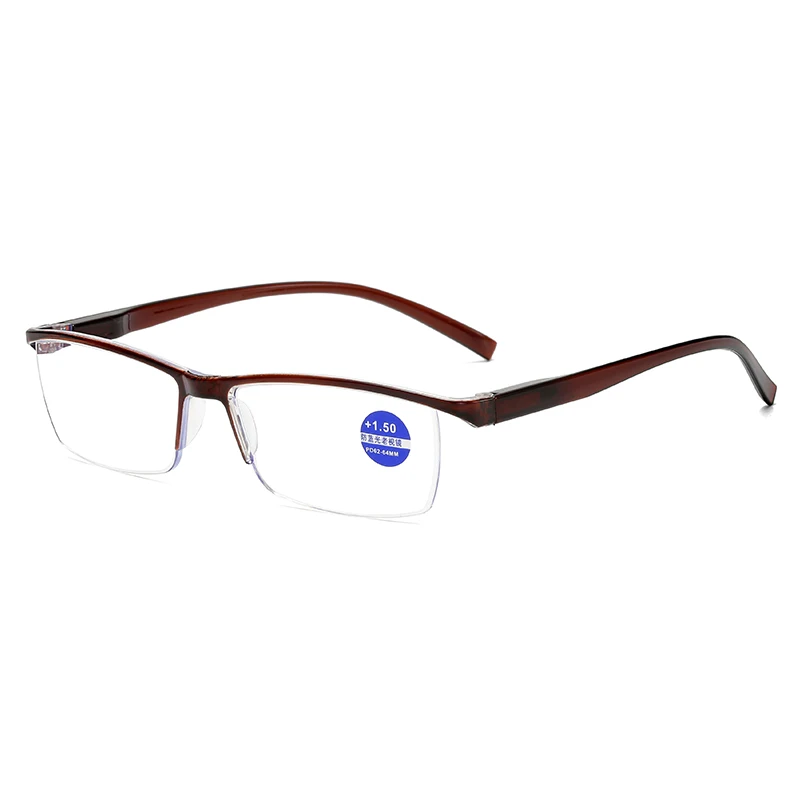 

Optical Men Fashion Anti Blue Light Transparent Ultra Weight Reading Glasses Women, Picture shows