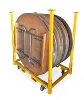 Stacking metal pallet portable stacking racks 60''x60''x60'' 1000kgs load capacity