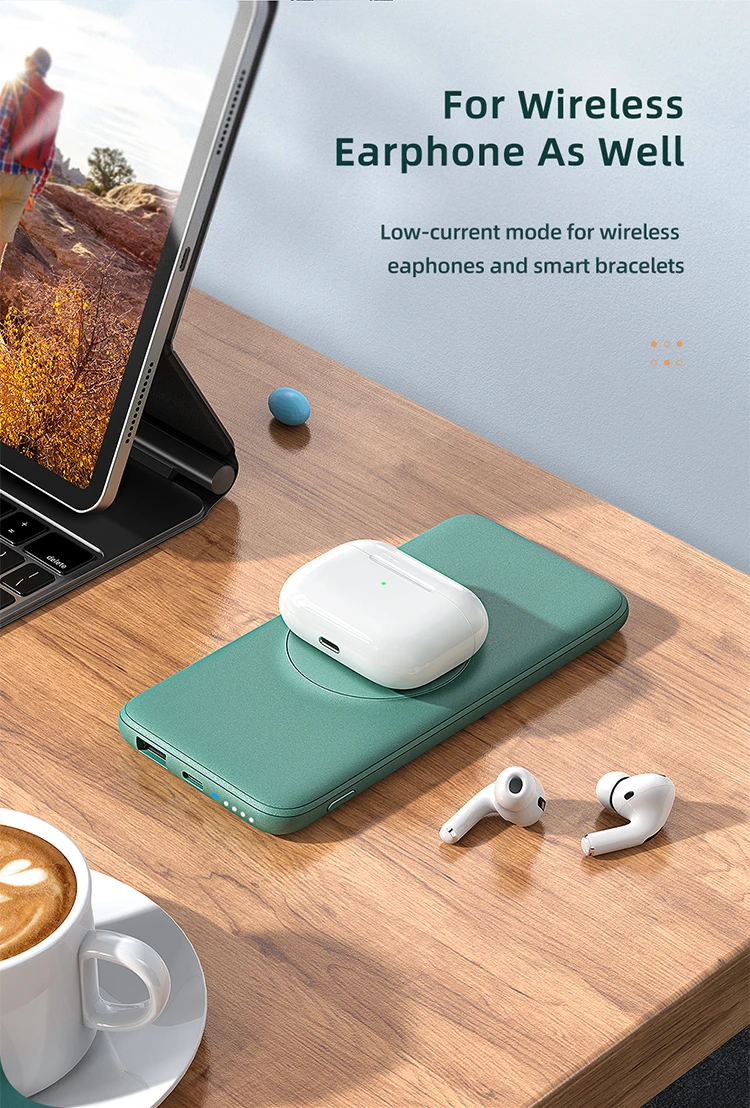 2021 new arrivals 20w 22.5w pd fast charger 10000mah magsafe wireless portable charger power bank magsafe charger - ANKUX.COM