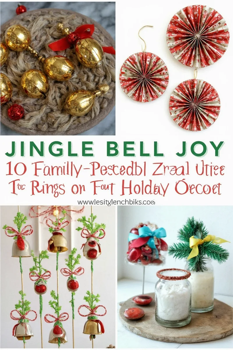 Bell-Wrapped Tree Ornaments