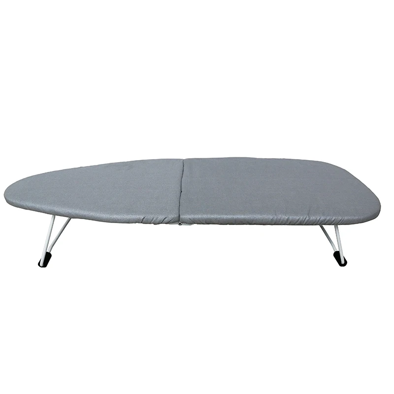 

Cheap Price Table Top Steel Fabric Folding Ironing Board with Hook for Easy Hanging