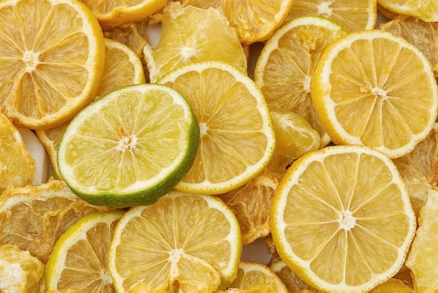 Various brands of dried lime products