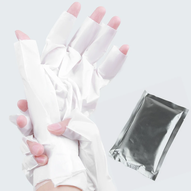 

Private Label Manicure Hand Mask Moisturizing Hand Mask Glove Hand Peeling Mask Sheet Finger Tips Removable Type