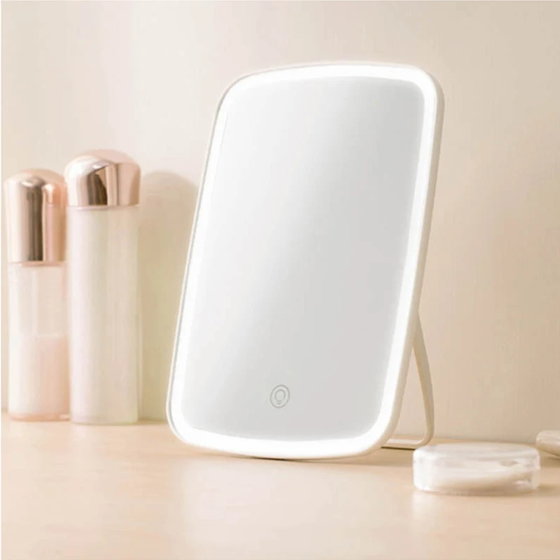 

New Original Xiaomi Mijia Intelligent portable makeup mirror desktop led light portable folding light mirror